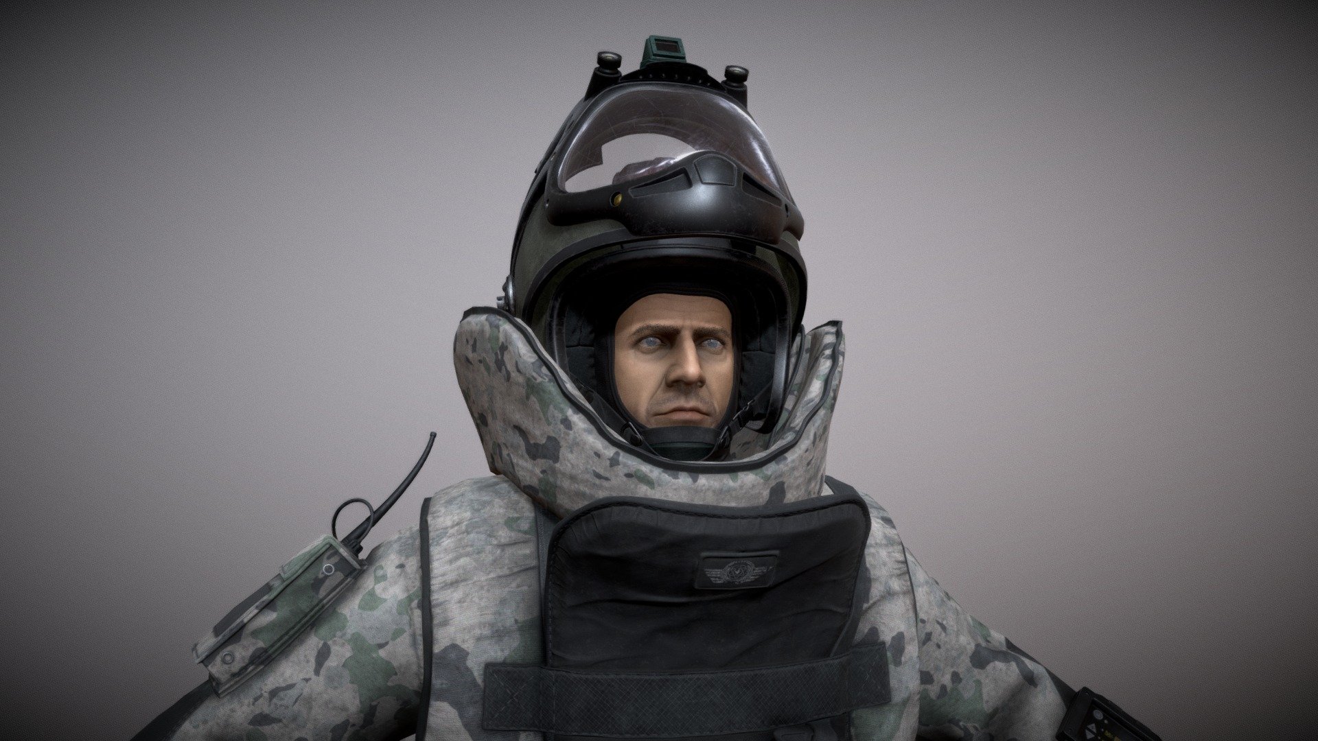 BOMB SUIT 3d model