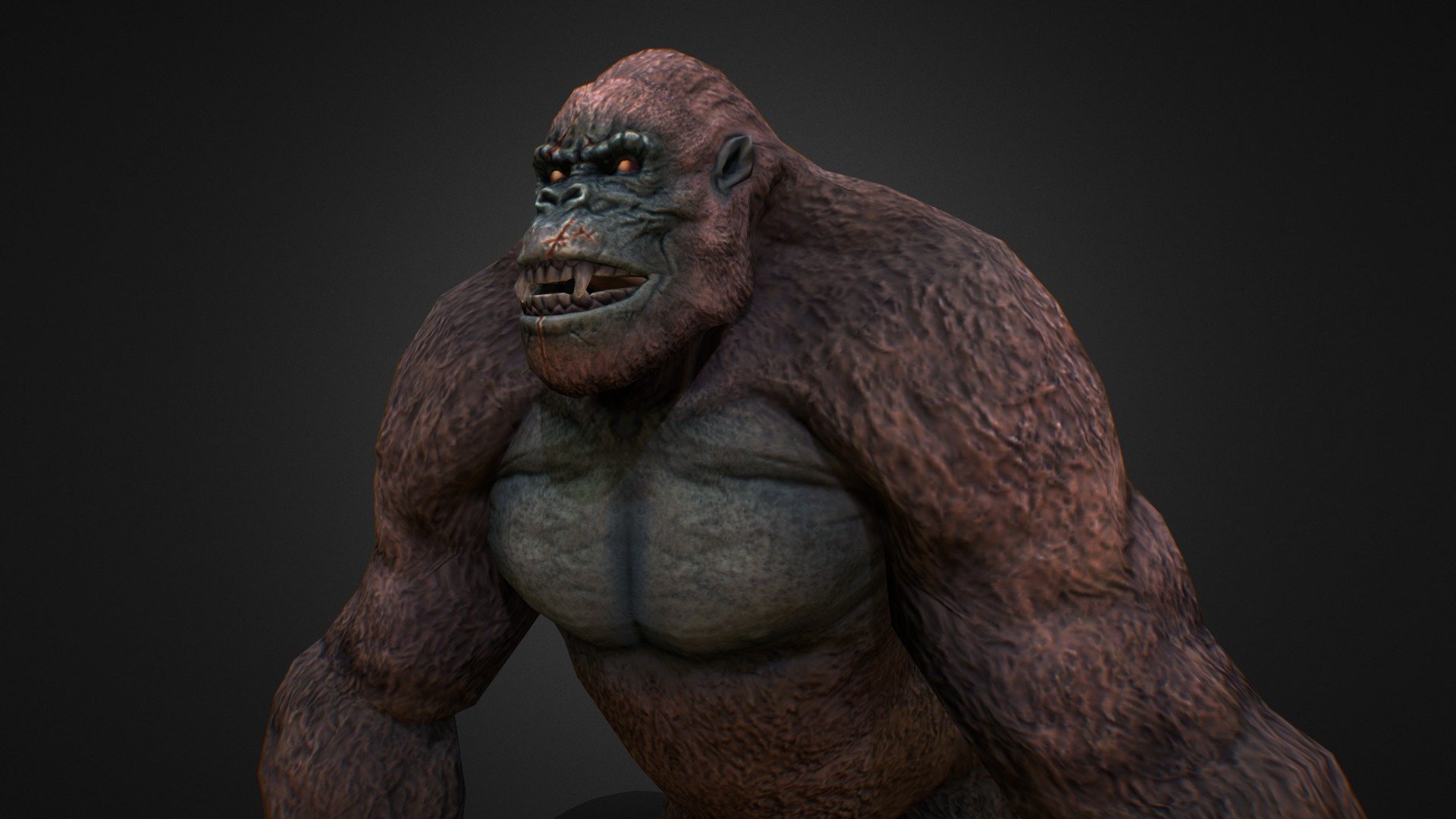 Kong King 3d model