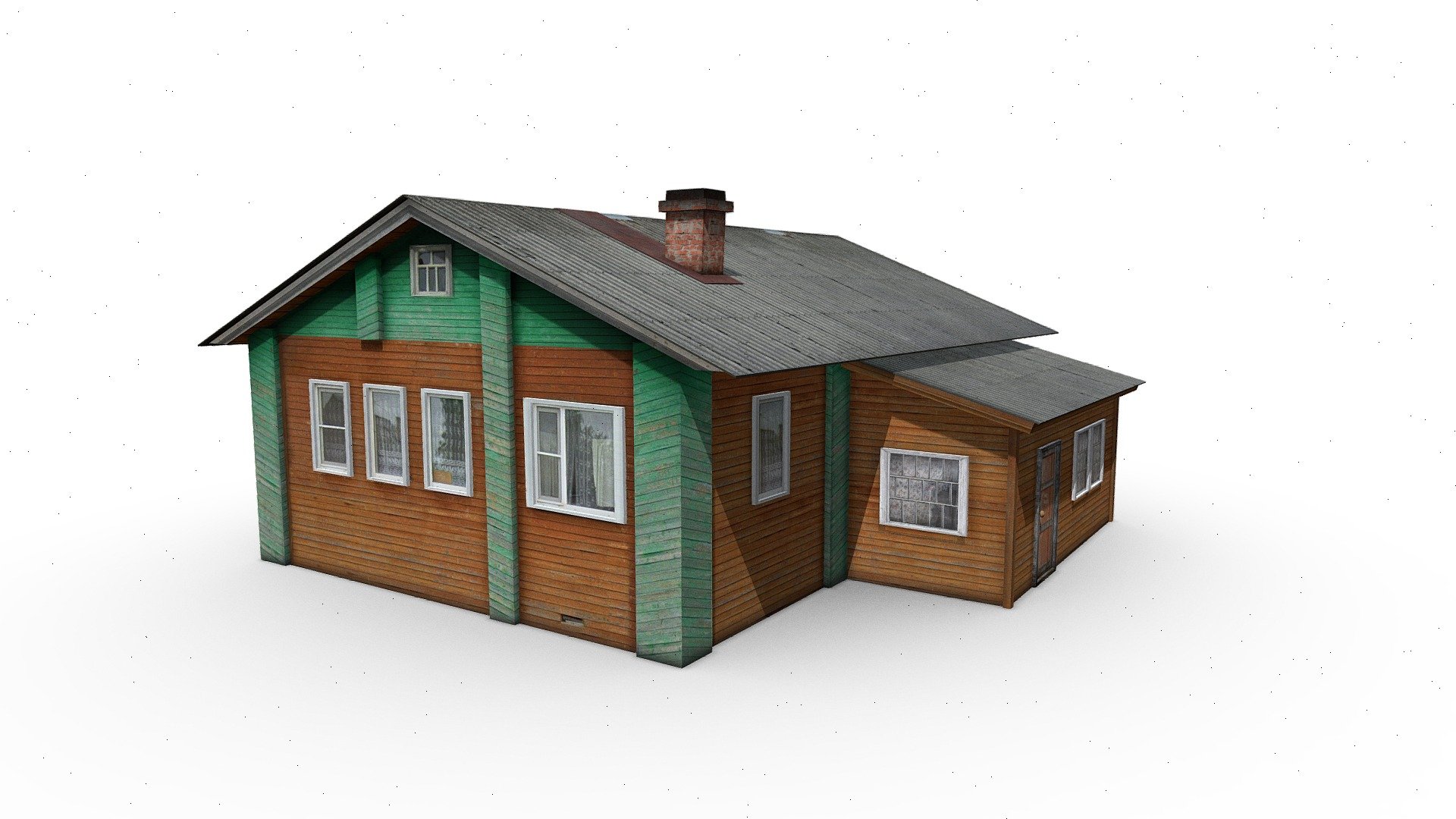 Village house 3d model