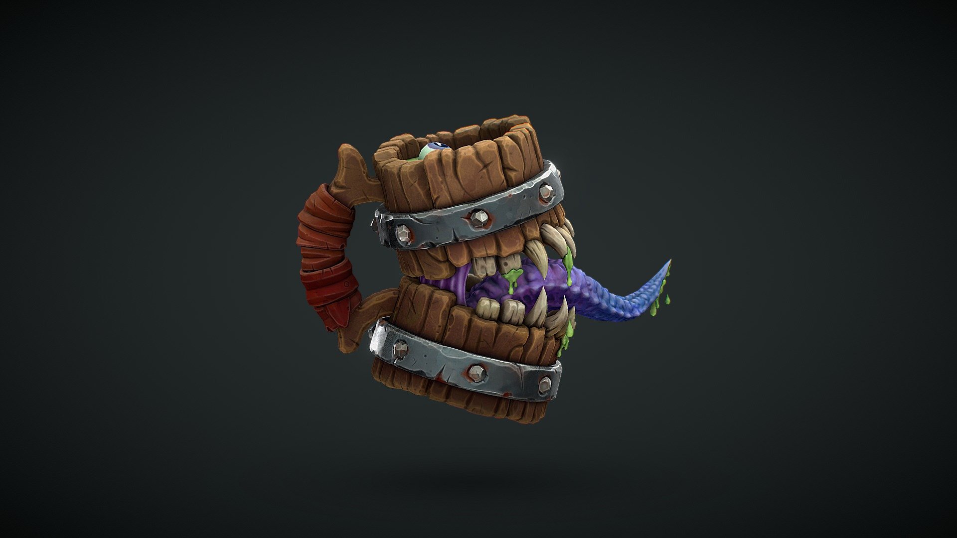 Mimic mug 3d model