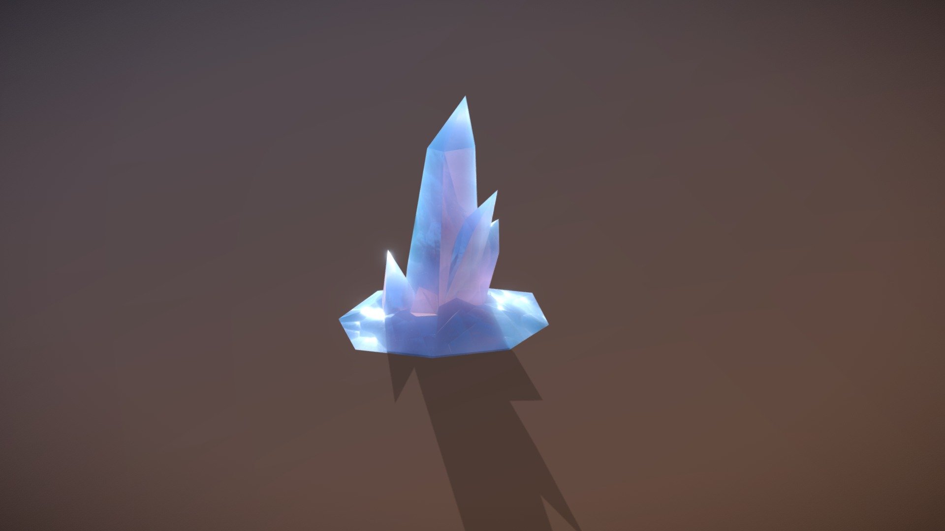 Ice spike 3d model