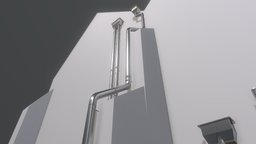 Modular Roof Gutter Pipe-Set (WIP-1)