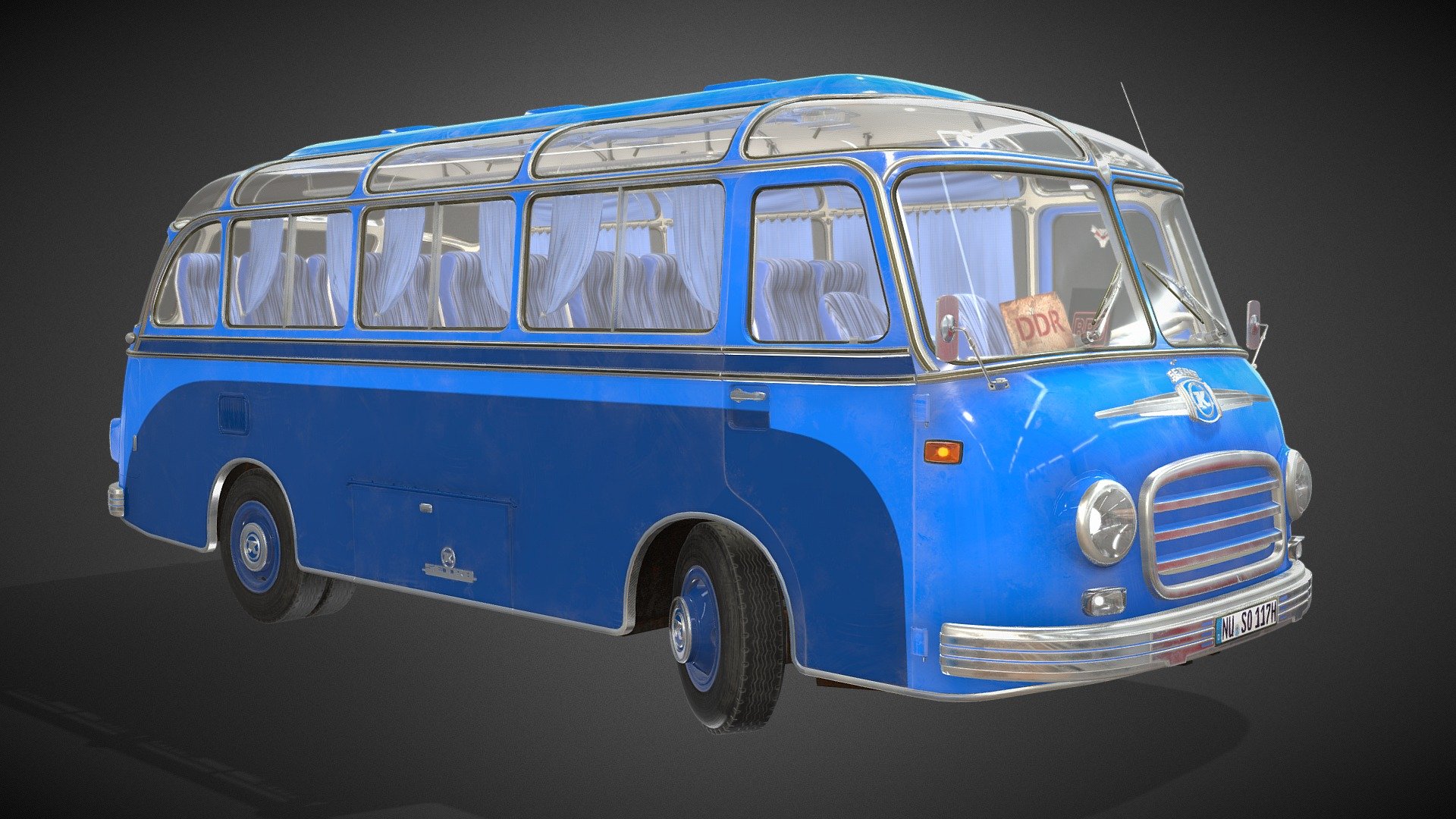 Setra S6 3d model