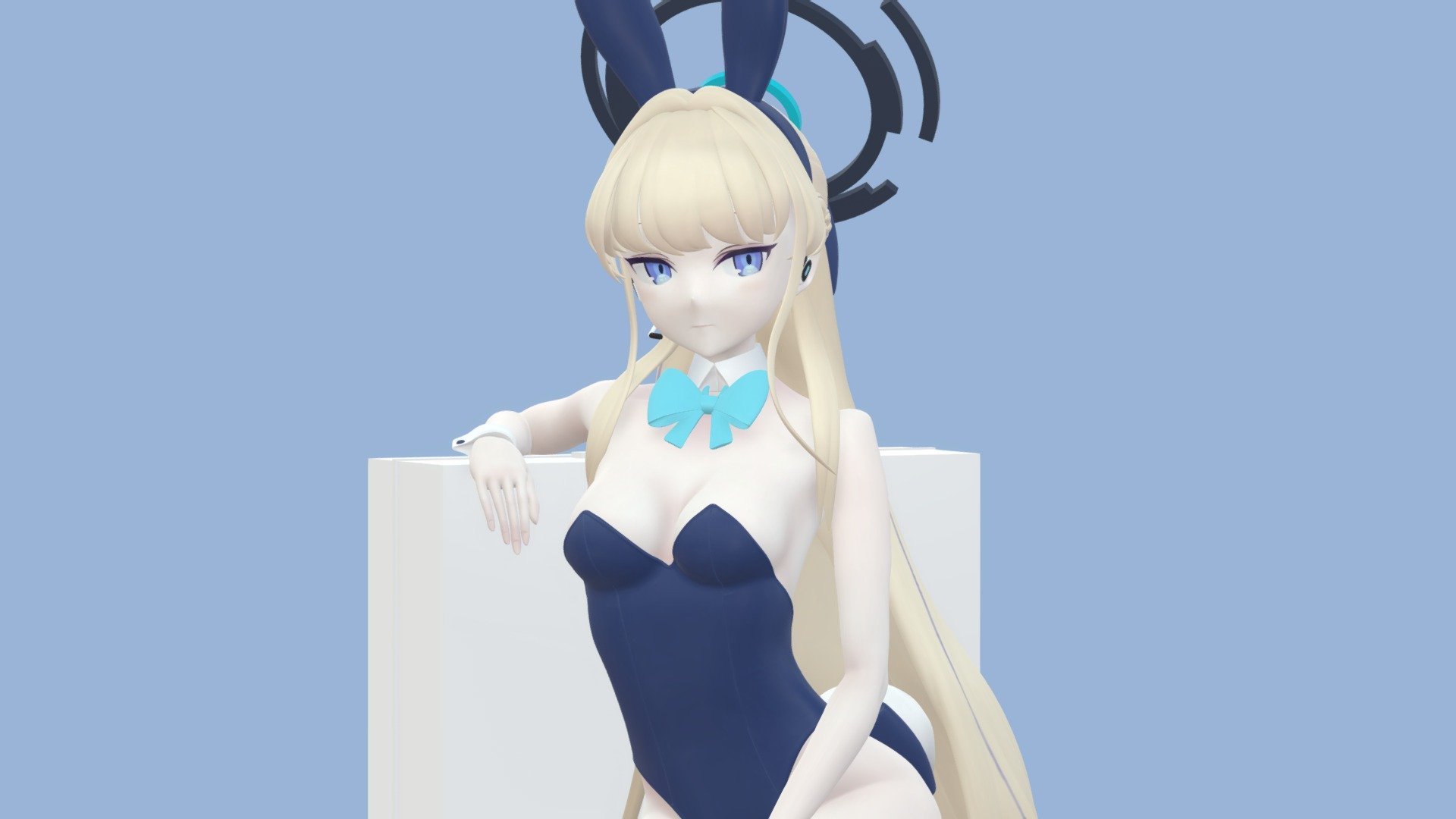 Toki-bunnygirl 3d model