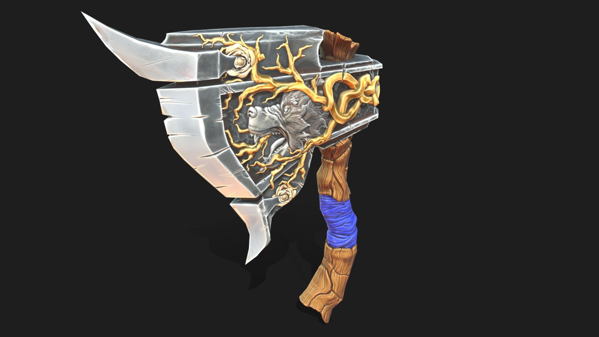 Druids Hatchet 3d model