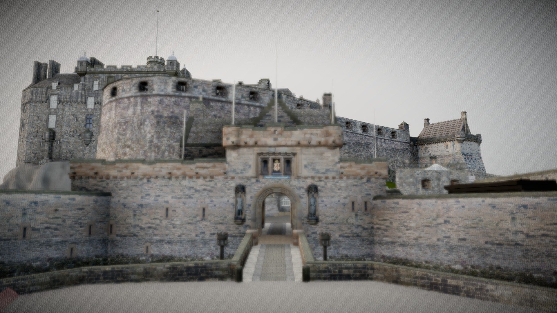 Edinburgh Castle 3d model