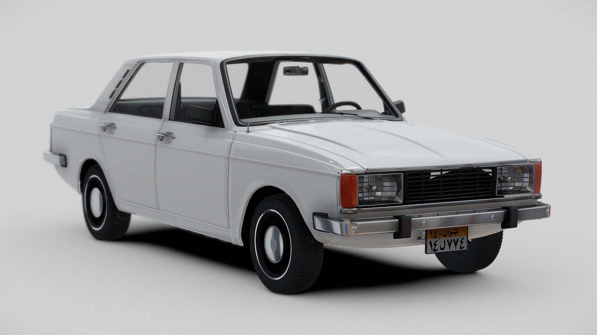 Hillman Hunter 3d model