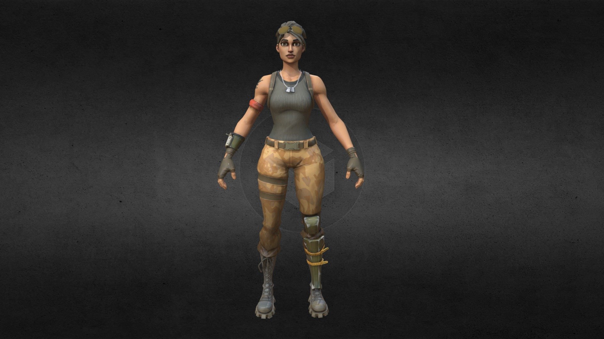 Ramirez [Fortnite] 3d model