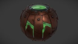 Green Goblin Pumpkin Grenade