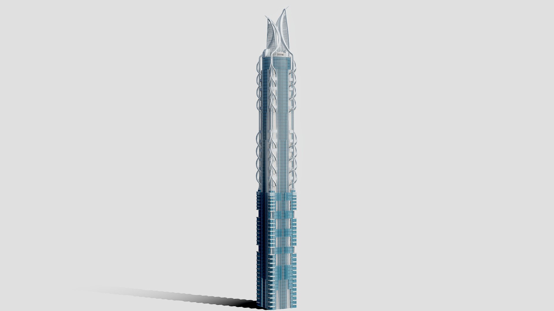 Al Hekma Tower 3d model