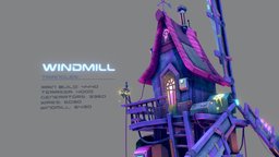 Stylized Windmill