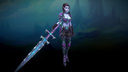 Stylized Elf Warrior