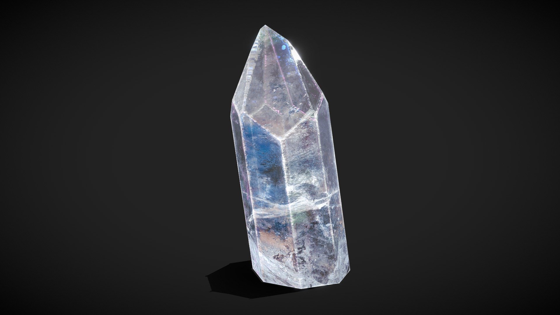 Crystal / Clear Quartz 3d model