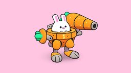 Cute Bunny Mech