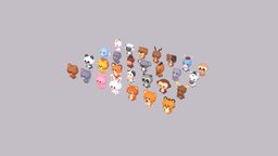 Pack007  Rigged Cartoon Animal Pack1