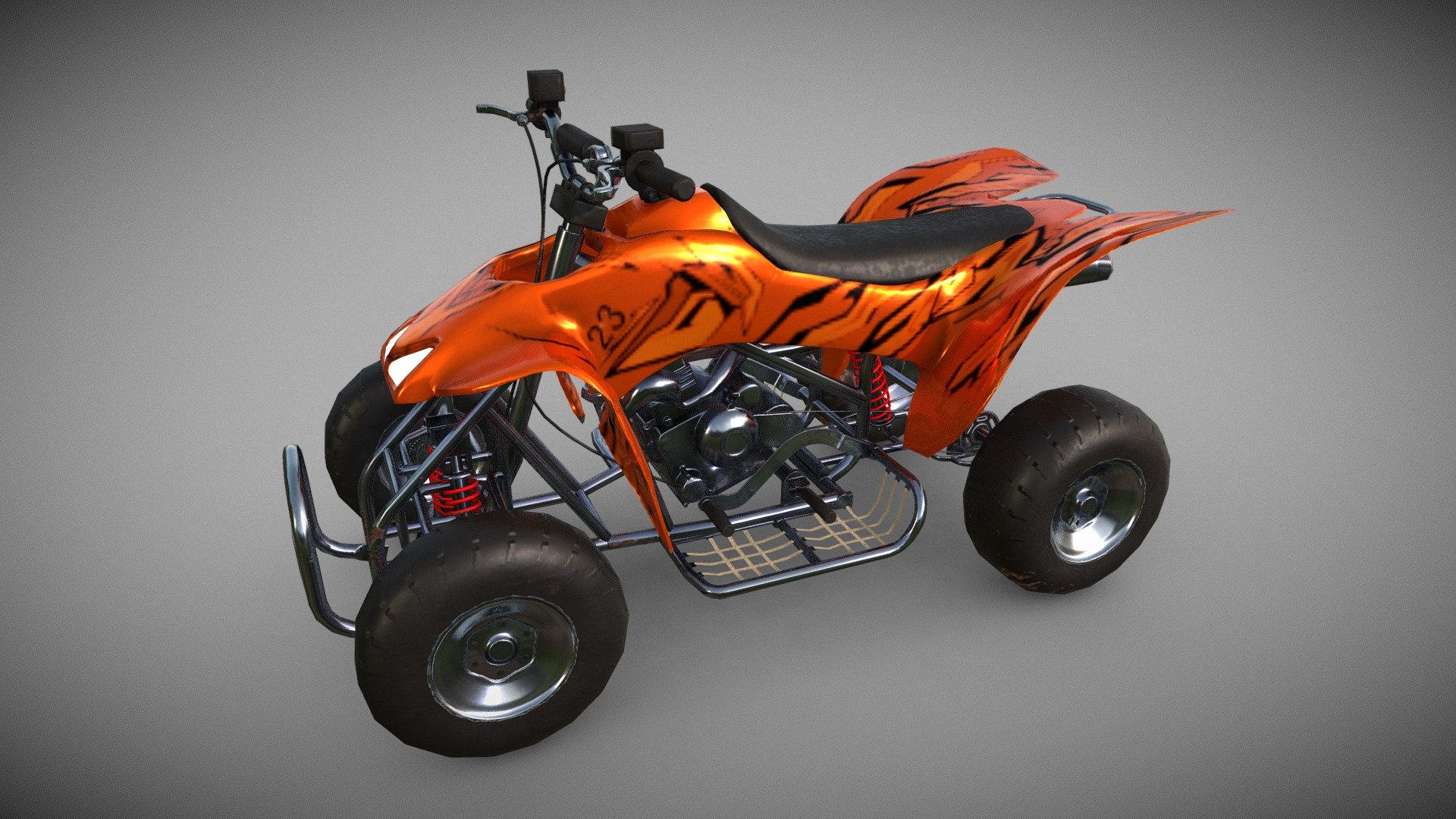 quad Bike 3d model