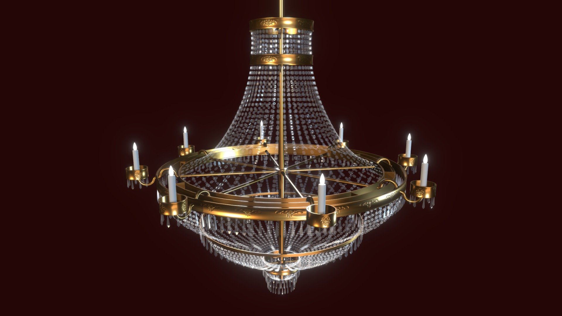 Chandelier 3d model