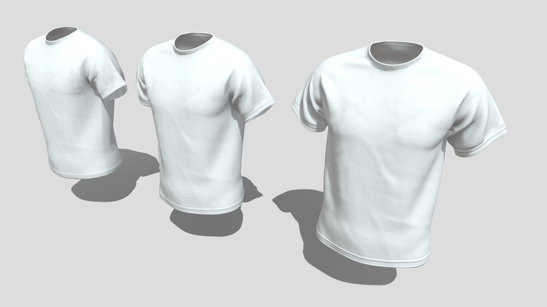 T-Shirt 3d model