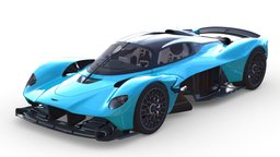 3d model Aston Martin Valkyrie