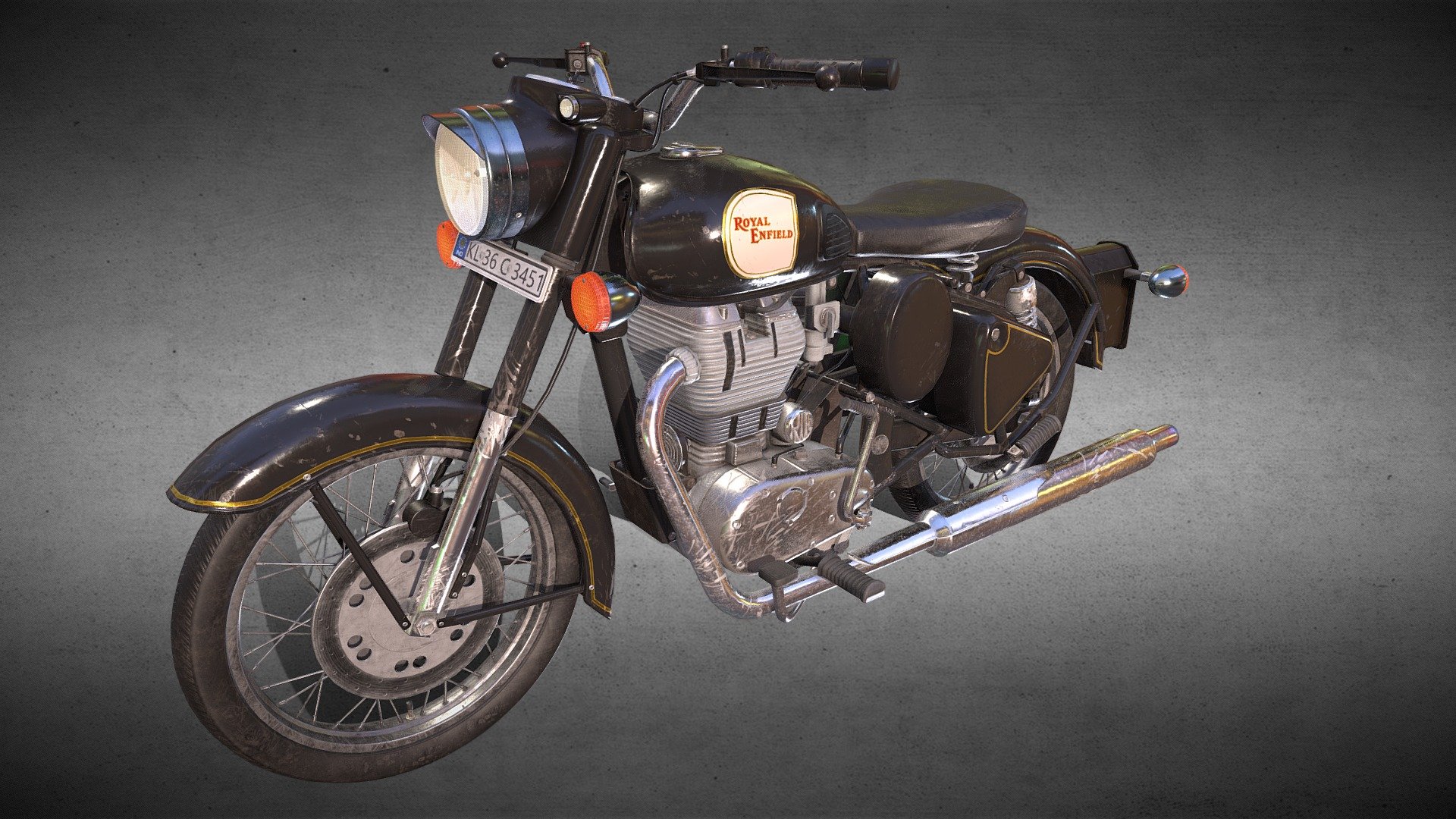 Royal Enfield 3d model