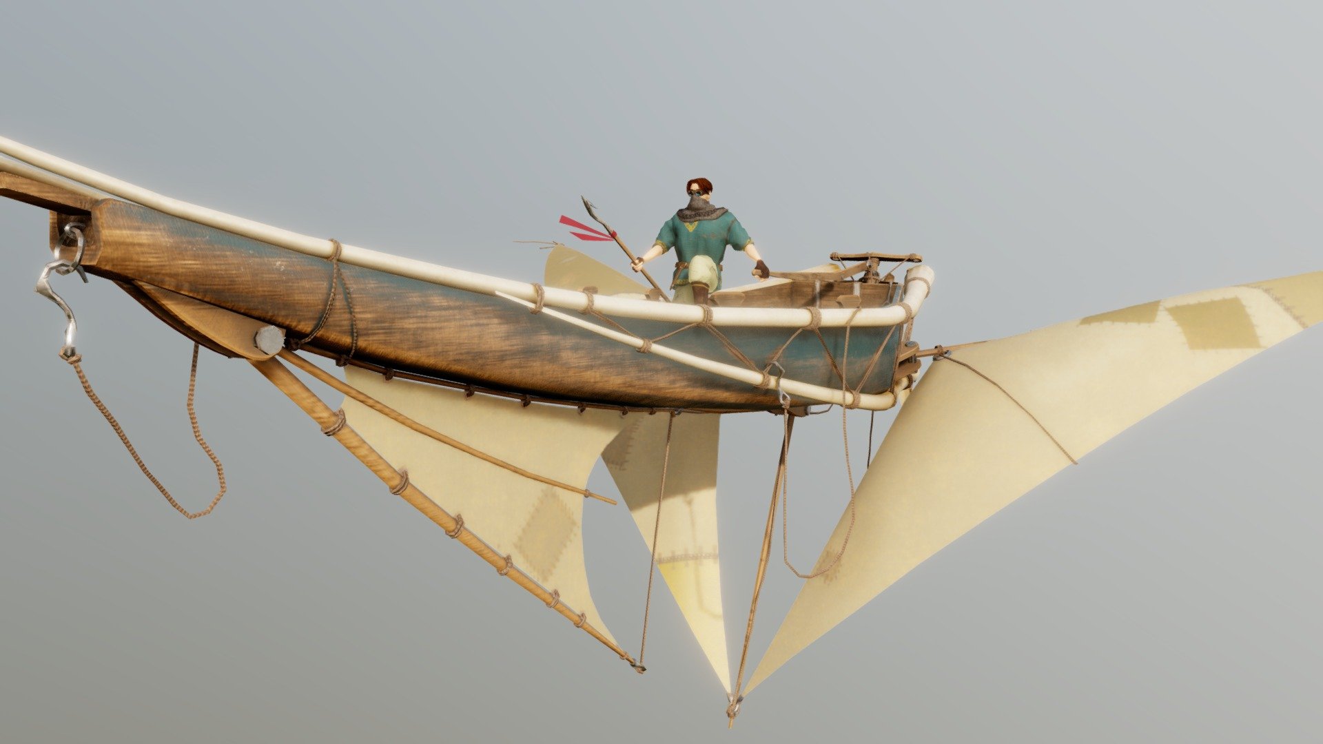 Sails over Eikor 3d model