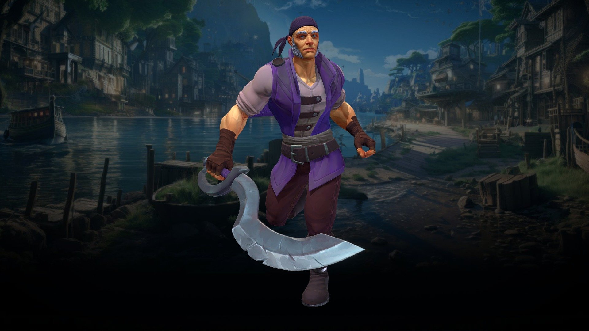 Stylized Human Male Corsair(Outfit) 3d model