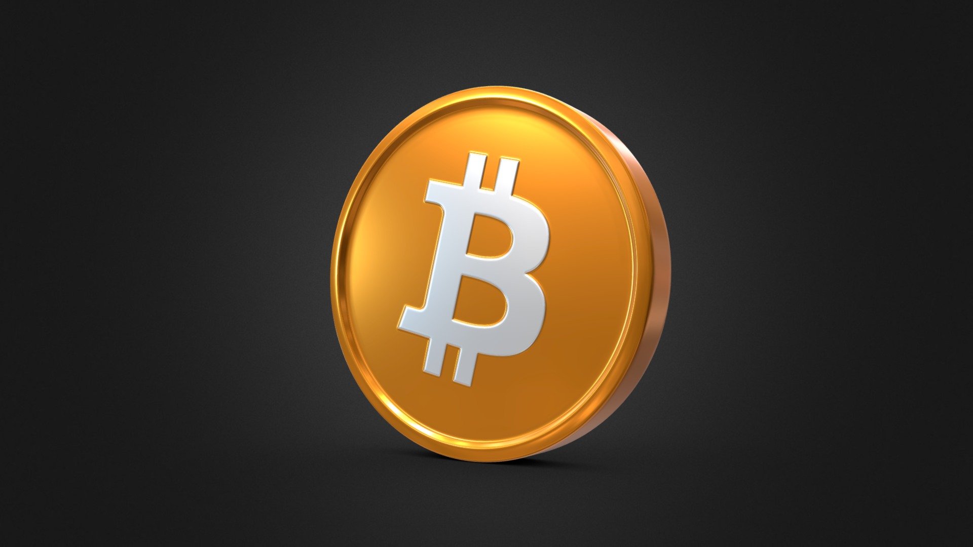 BITCOIN 3d model