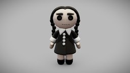 Wednesday Addams Doll