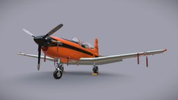 Pilatus PC-7 Mk-I SAFOrange