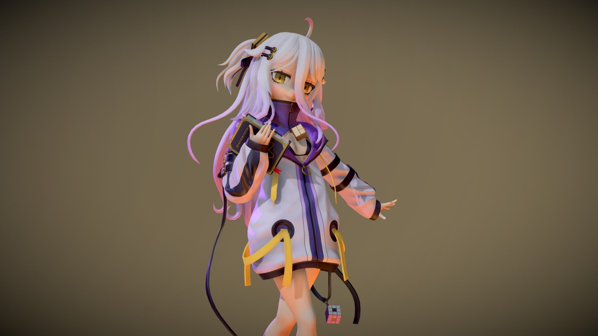 Henya the Genius 3d model