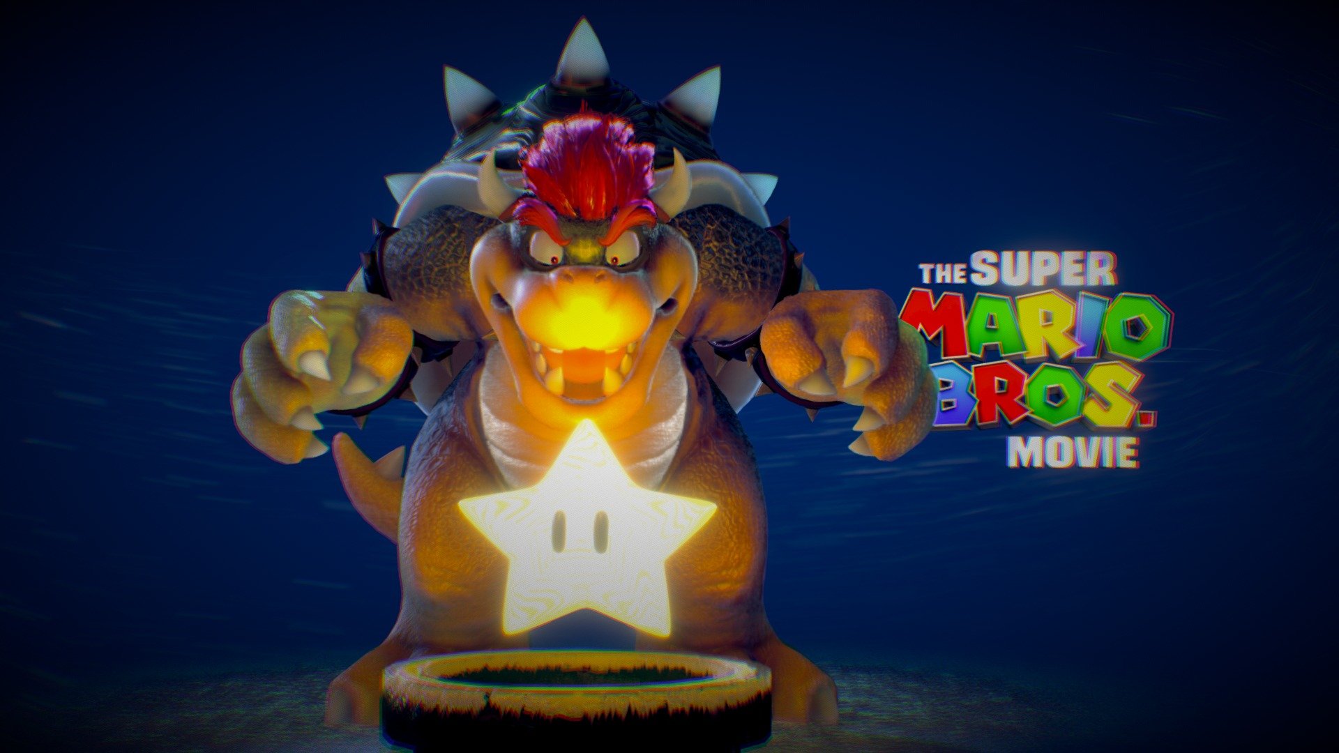 MARIO MOVIEs BOWSER 3d model