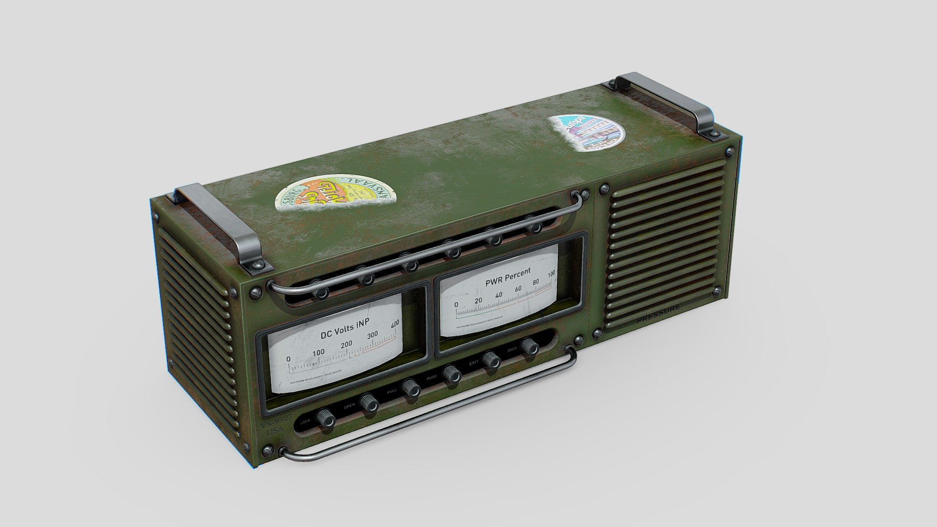 Radio Equipment-Freepoly.org 3d model