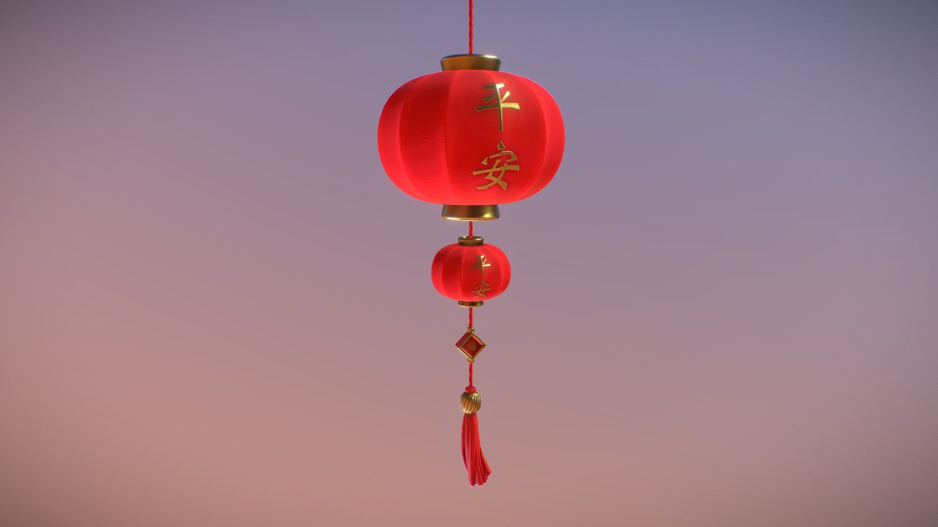 Chinese Lantern 3d model