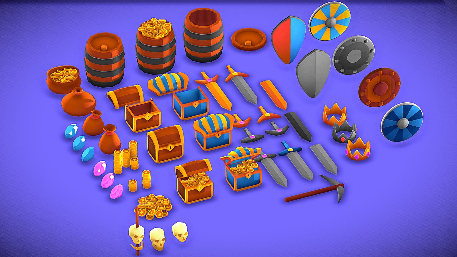 Epic Royal Kit 3d model