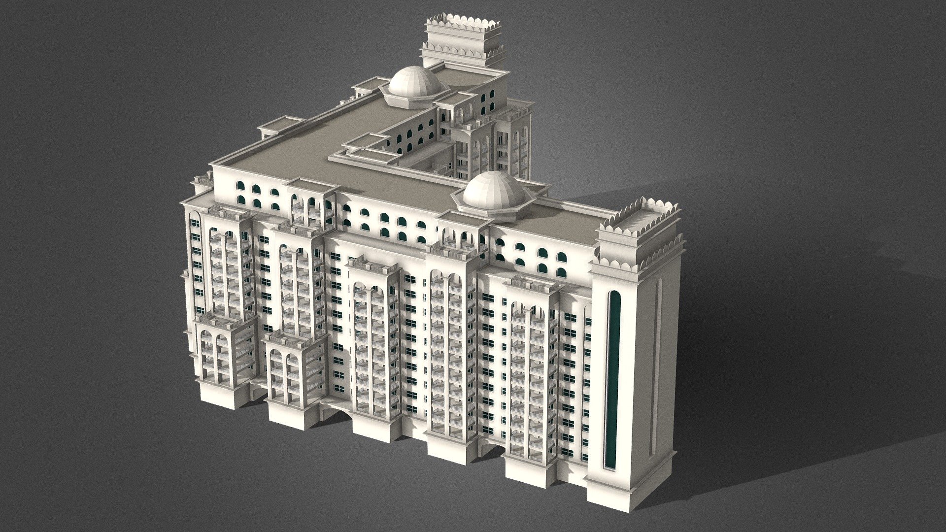 Dubai Building 3 3d model