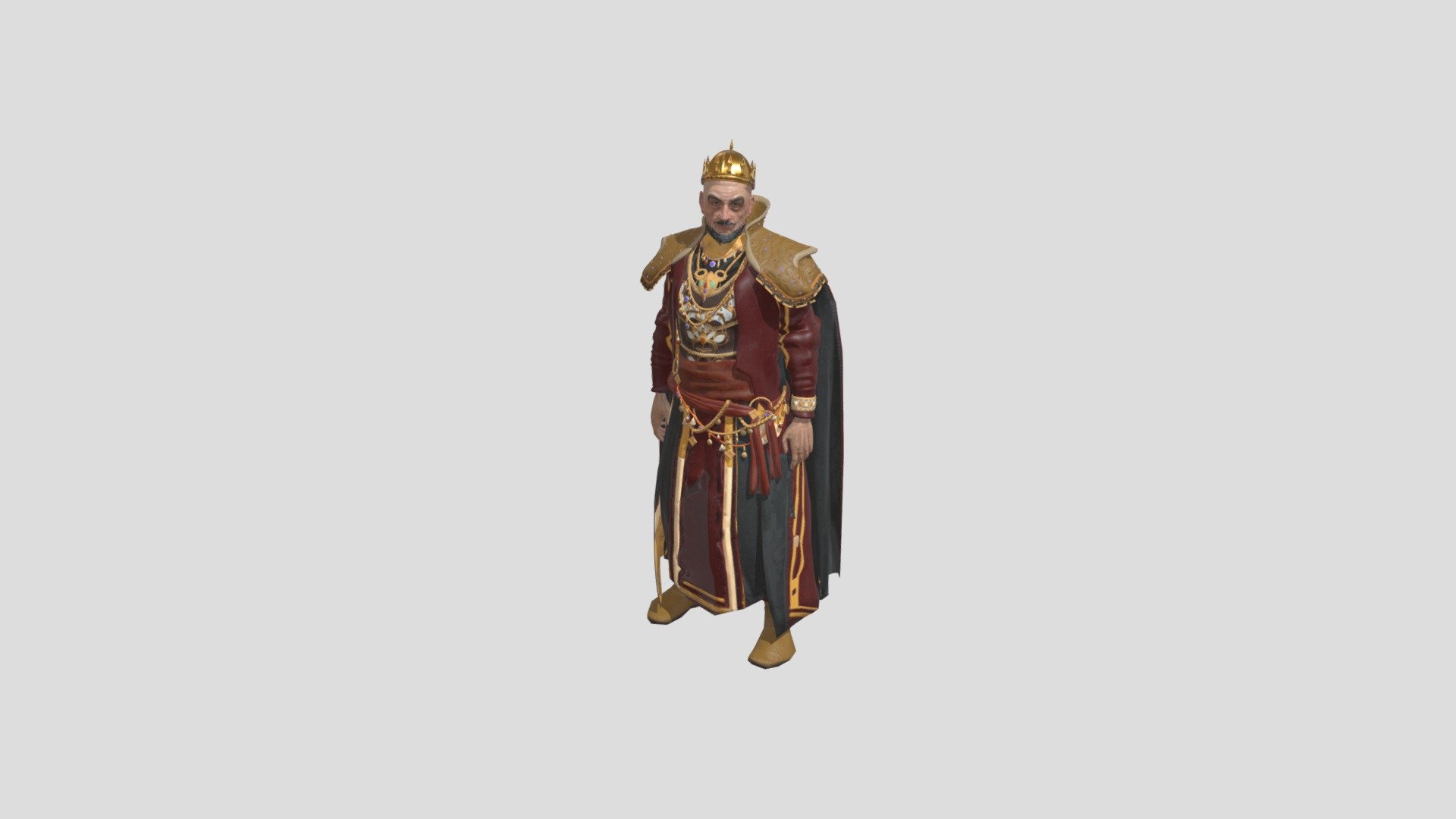 Amir Timur 3d model