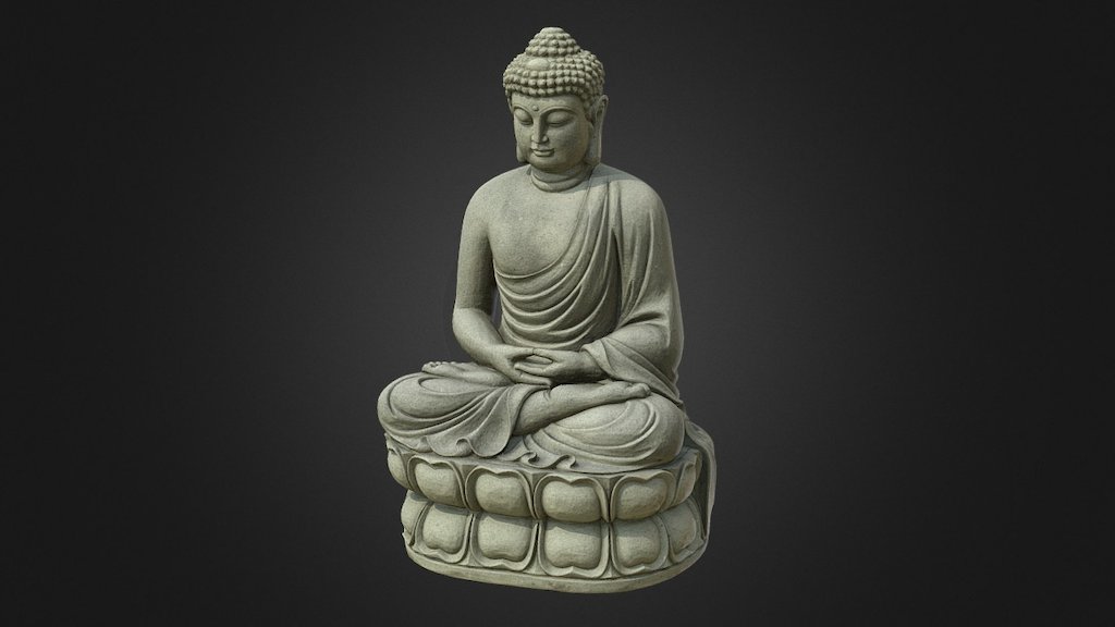 Gautama Buddha 3d model