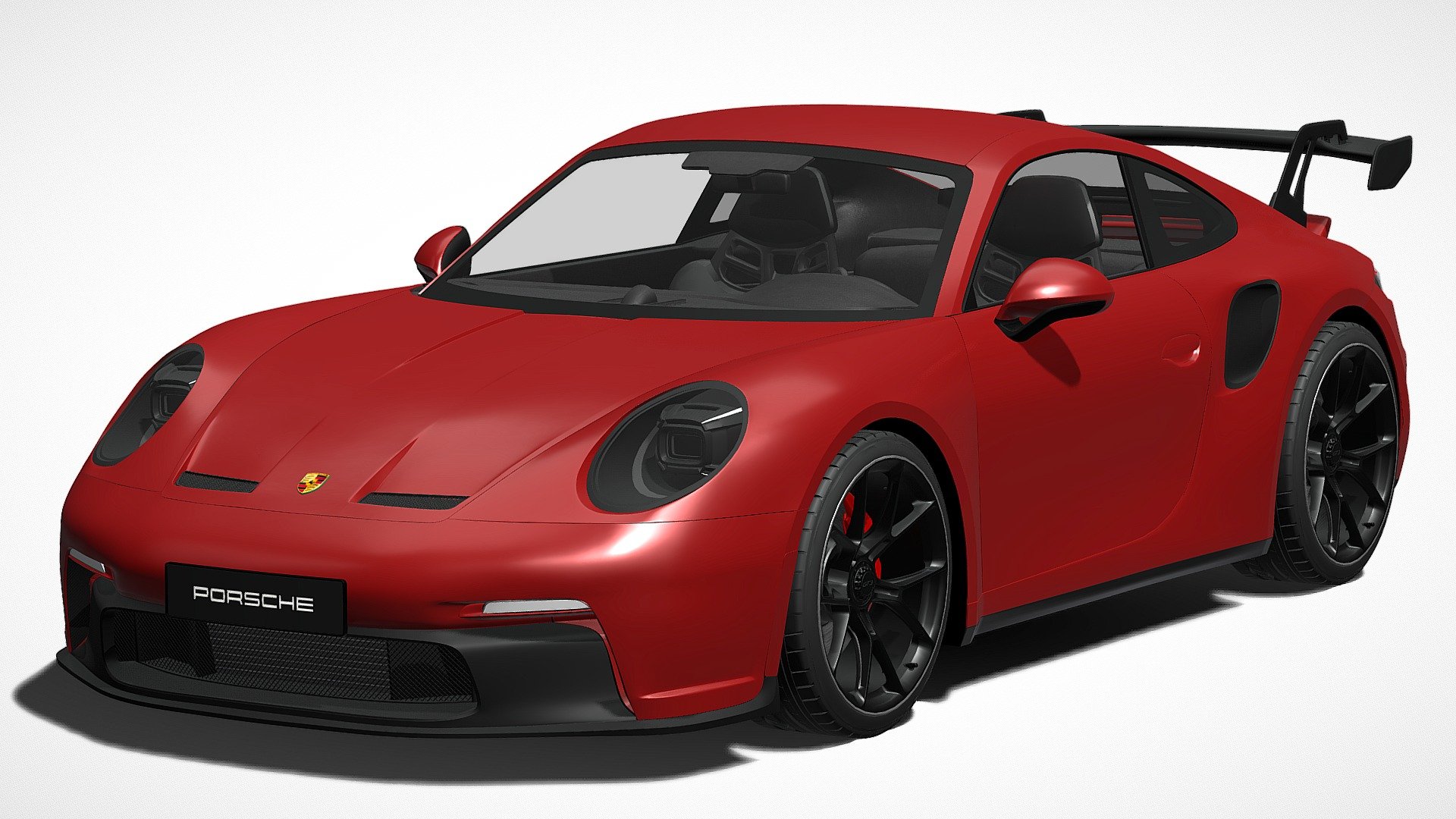 Porsche 911 GT3 (992) 3d model