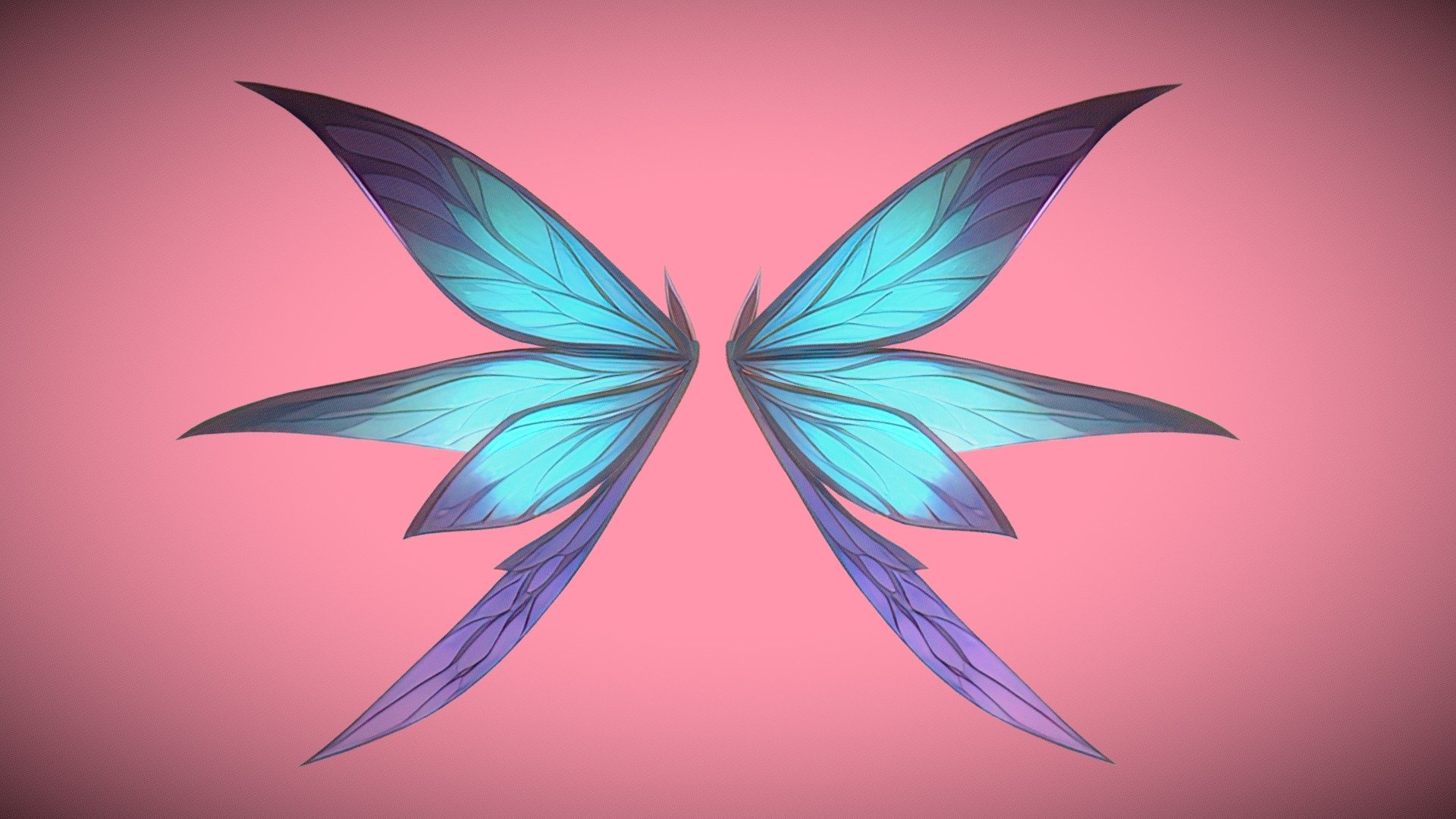 Fairy Wings 3d model