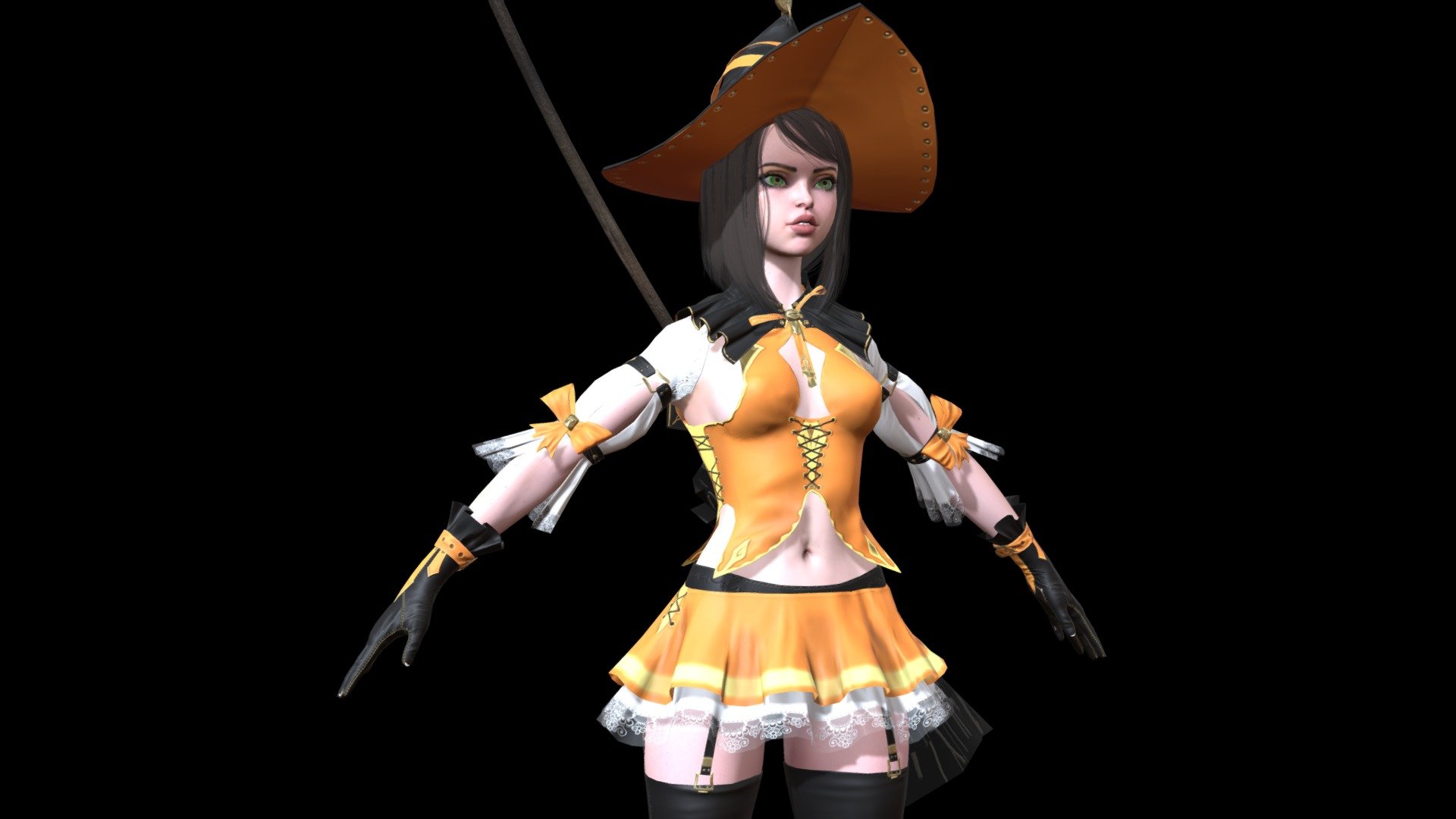 Witch2 3d model