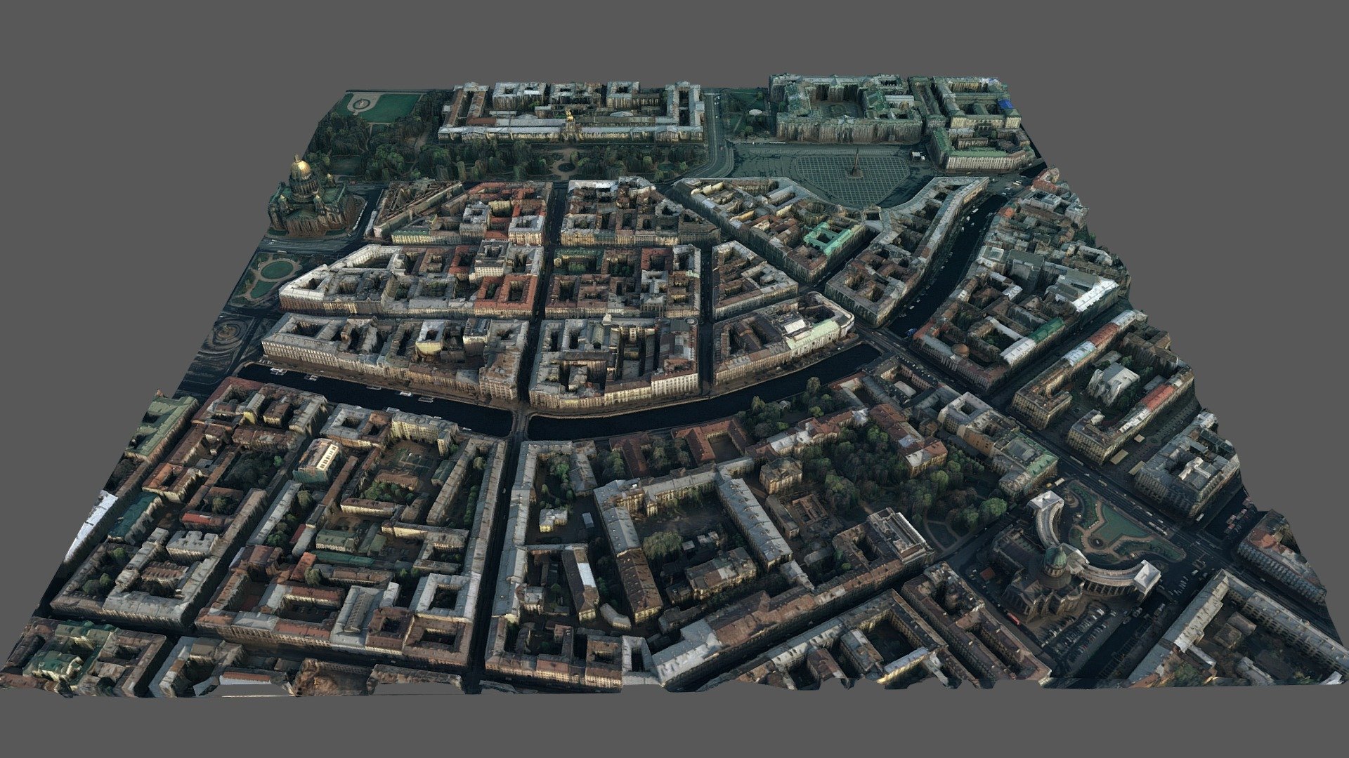 Saint Petersburg 3d model