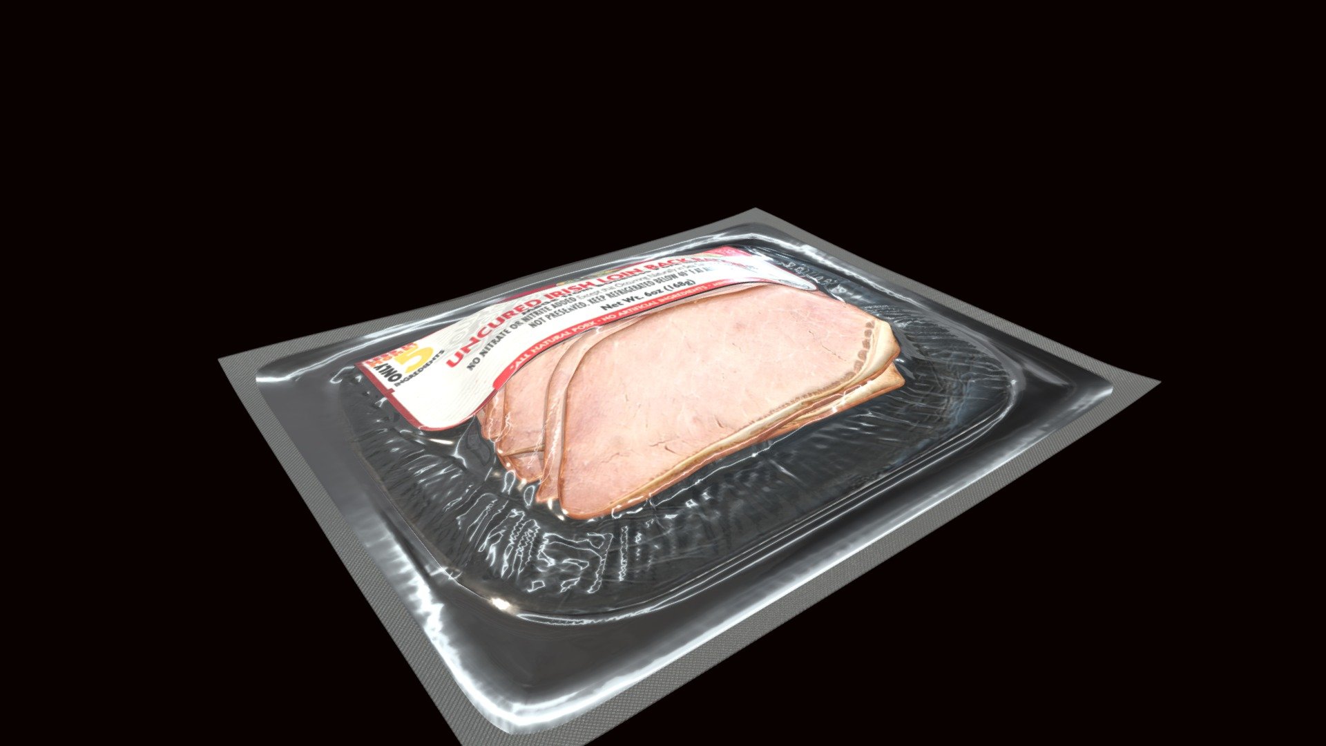 Sliced Bacon 3d model