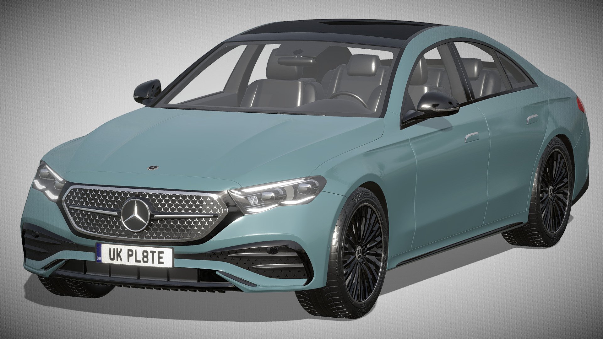 Mercedes-Benz E-Class AMG-line 2023 3d model