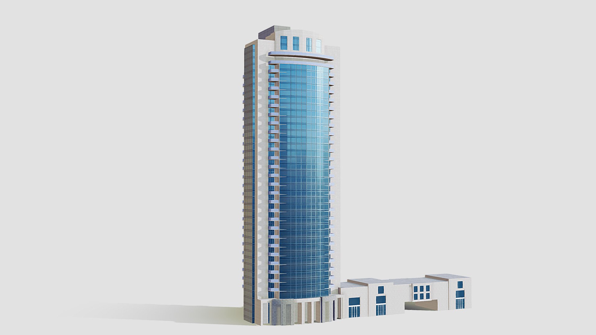 Burj Residences 3 3d model