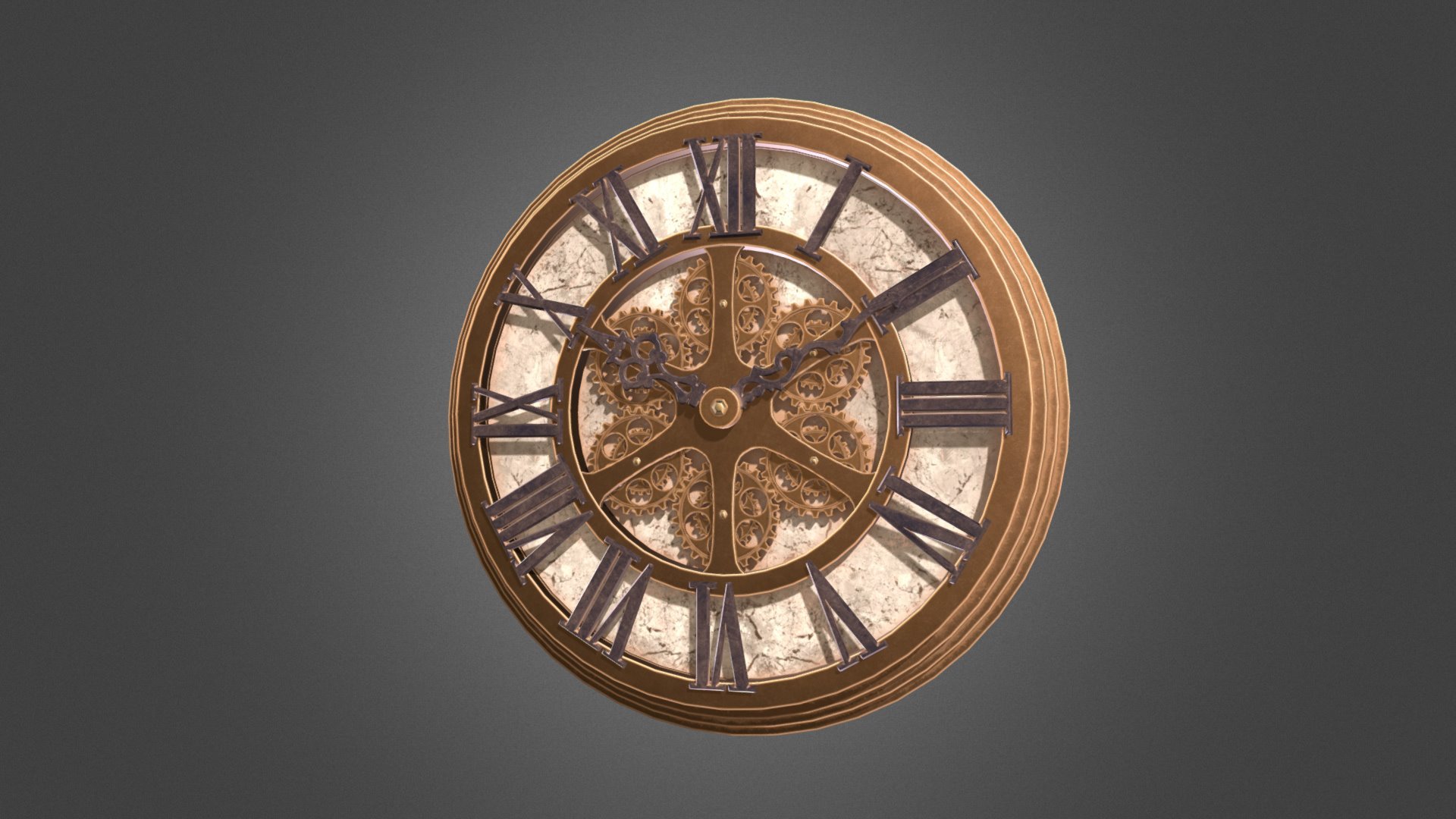 Clock 3d model