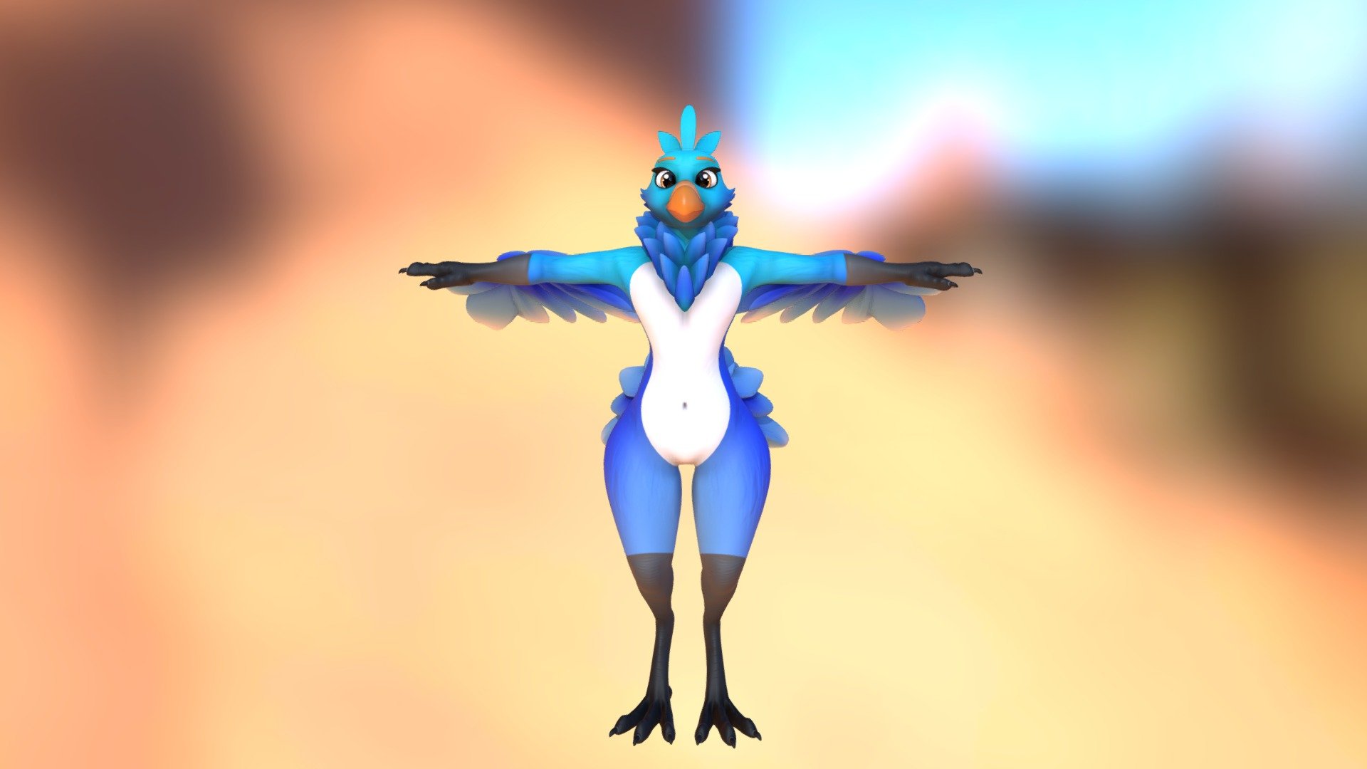 Bird 3d model