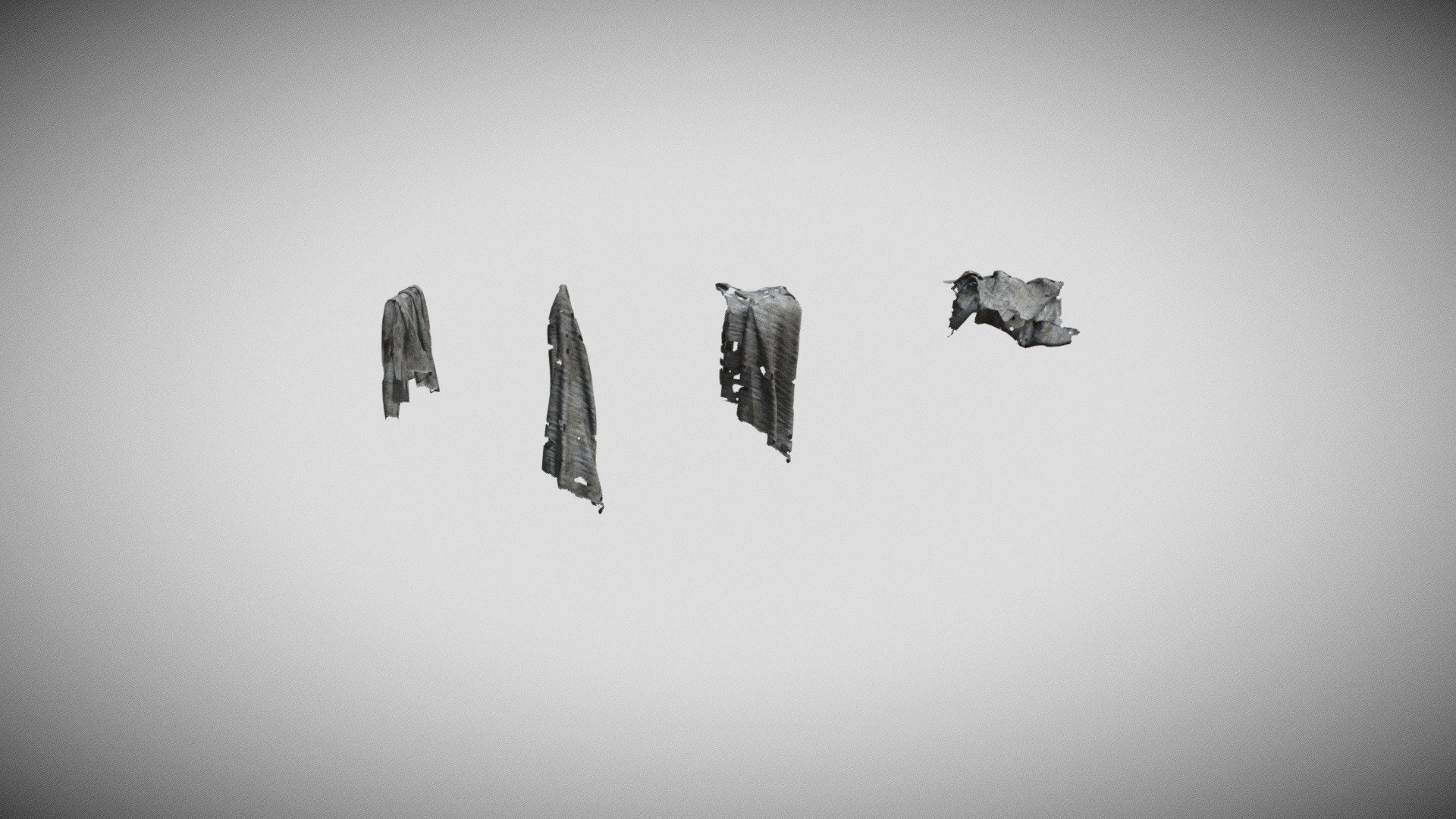 Hanging_Rags 3d model