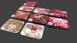 Cold Area Meat Section kit for shop or store