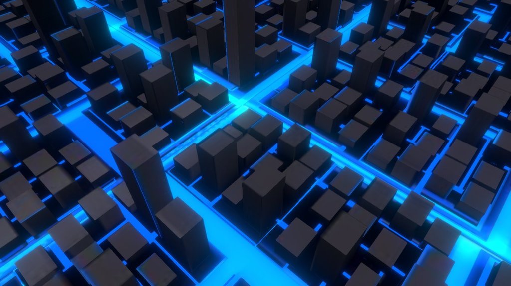 NEON CITY 3d model