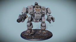 W40k space wolf dreadnought redemptor